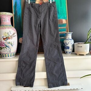 Olsen Europe Gray Straight Leg Pants for Casual Comfort size 4
